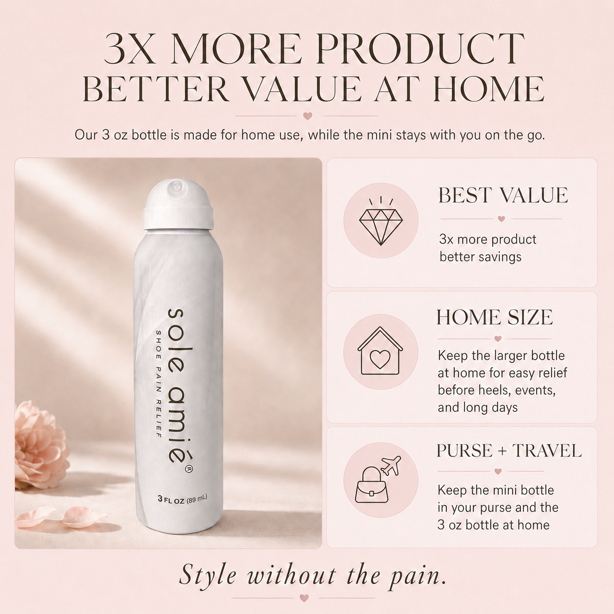 Sole Amie Mist Spray Big Bottle